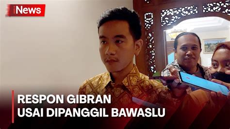 Diperiksa Bawaslu Terkait Bagi Bagi Susu Di CFD Begini Respon Gibran