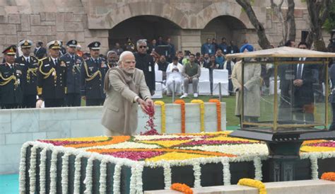 Raj Ghat Is The Samadhi Of Mahatma Gandhi