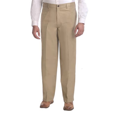 George Men S Elastic Twill Pant Walmart