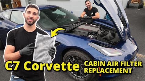 How To Change 2014 2019 C7 Corvette Cabin Air Filter Stingray Grand