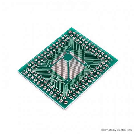 Qfp Fqfp Tqfp Lqfp Smd To Dip Adapter Board