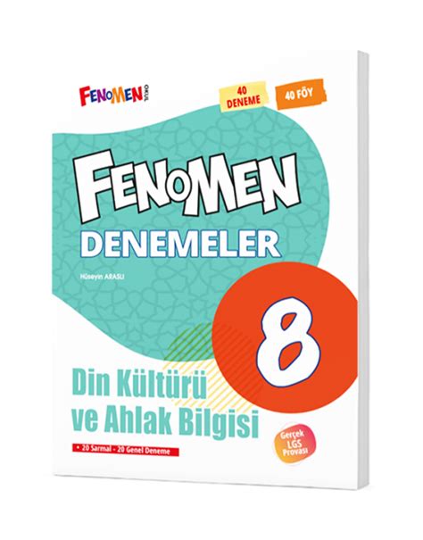 FENOMEN 8 DİN KÜLTÜRÜ VE AHLAK BİLGİSİ DENEMELER