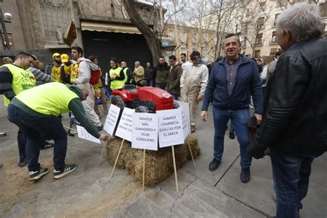 En fotos Manifestación de las organizaciones agrarias en Zaragoza