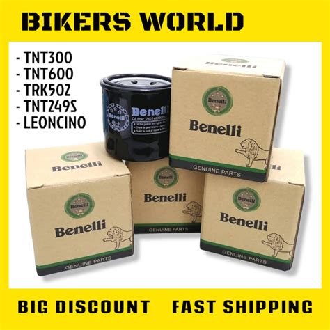 Original Benelli Oil Filter For Tnt Tnt Trk Leoncino