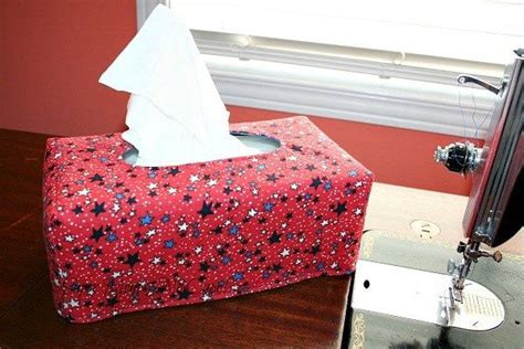 Reversible Tissue Box Cover Tutorial Tissue Box Covers Tissue Box Crafts Covered Boxes