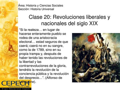 PPT - Clase 20: Revoluciones liberales y nacionales del siglo XIX ...