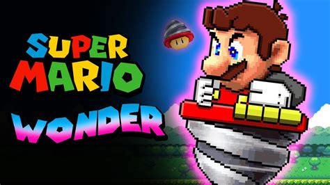 Mario Drill In Super Mario Bros Wonder Game Animation Youtube