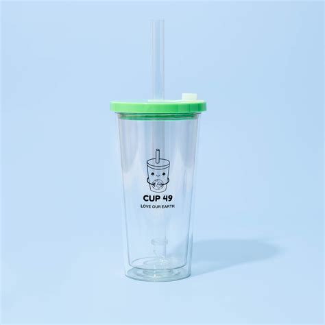 Reusable Bubble Tea Cup Set - Cup 49