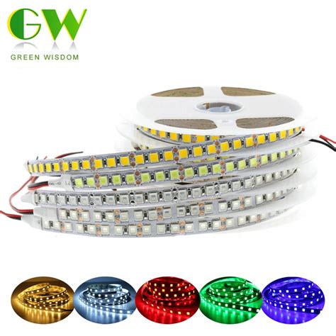 Dc12v Led Strip Light 5054 Waterproof Flexible Led Lights Neon Ribbon 120leds M High Brightness