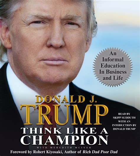 Think Like a Champion Audiobook by Donald J. Trump, Meredith McIver ...