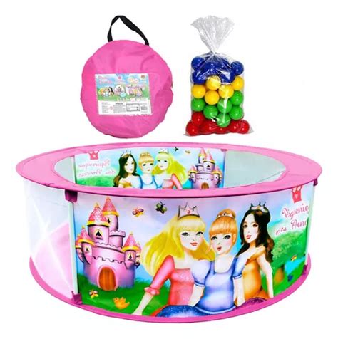 Piscina De Bolinha Das Princesas Kit Bolinhas Dm Toys Frete Gr Tis