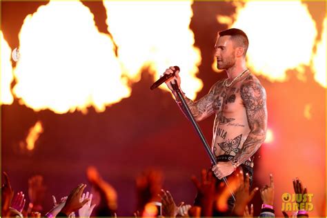 Adam Levine's Hottest Shirtless Photos from Super Bowl 2019!: Photo ...