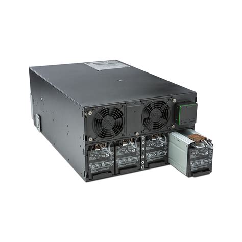 APC Smart-UPS On-Line Double-Conversion Rack/Tower UPS — 8000VA / 7200W 208V Data Center 6U Rack/Tower (with Pre-Installed Gigabit Network Management Card / RAIL-KIT) (SRT8000RM6U-NC-RAIL-KIT)
