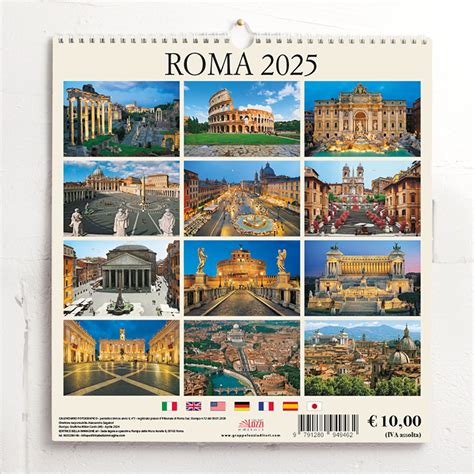 Calendario Grande Gasponi Mappa Di Roma ISBN 9791280949493 Gruppo