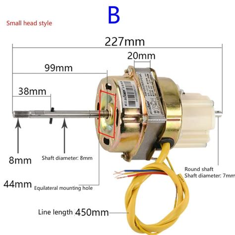 Electric Fan Fittings 55W 220V Series Fan Has A Floor Fan Motor Pure