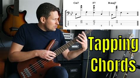 Tapping Chords On Bass Guitar Two Hand Tapping Exercise 2 Bass Practice Diary 10th Nov