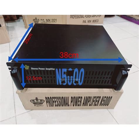 Jual BOX POWER AMPLIFIER N 5000 Box Professional Power Ampli N5000 3U