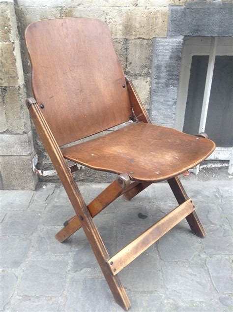 1940s Us Army Folding Chair As Used In The Field Or Briefing Rooms Etc