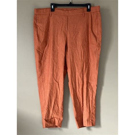 J Jill Pants Jumpsuits Jjill X Linen Stretch Pants Trousers