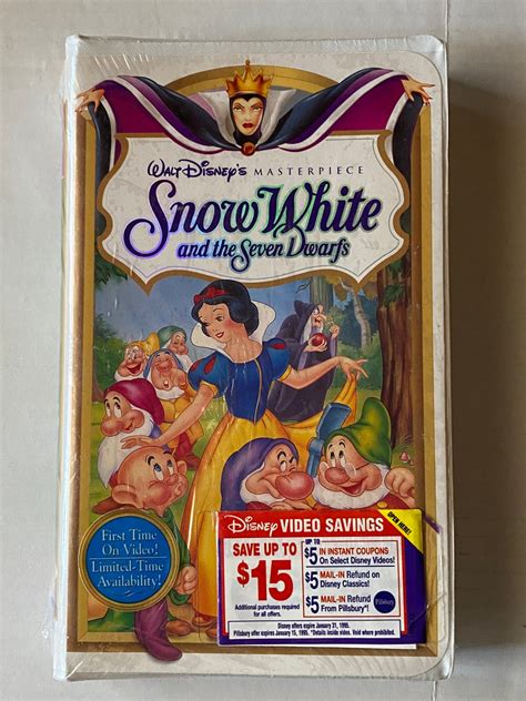 Walt Disneys Masterpiece Snow White and the Seven Dwarfs - Etsy