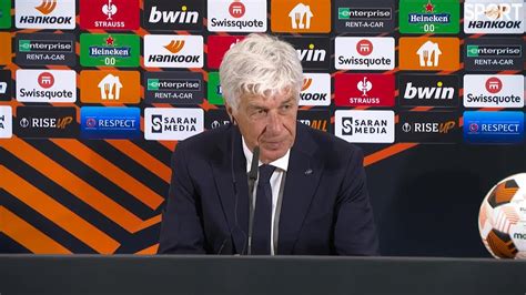 Gian Piero Gasperini press conference ahead of the Europa League Final ...