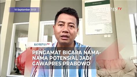 Adi Prayitno Sebut Erick Airlangga Nama Potensial Pendamping Prabowo