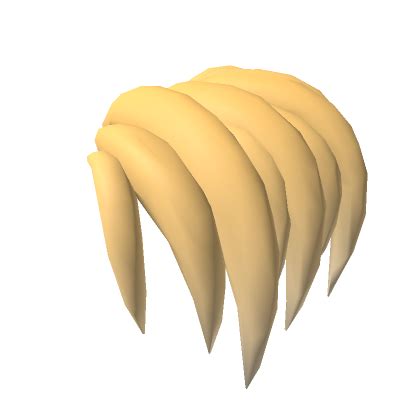 One Side Swept Blonde Hair Roblox Item Rolimon S