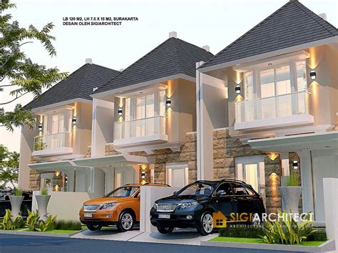 Desain Rumah Tipe Model Perumahan Lantai Tropis Modern