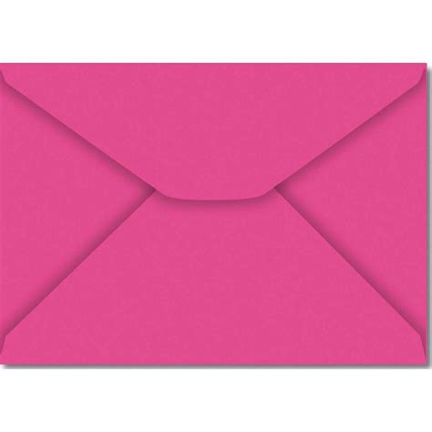 Envelope Carta Colorido Rosa Escuro Unitário Papelaria Criativa