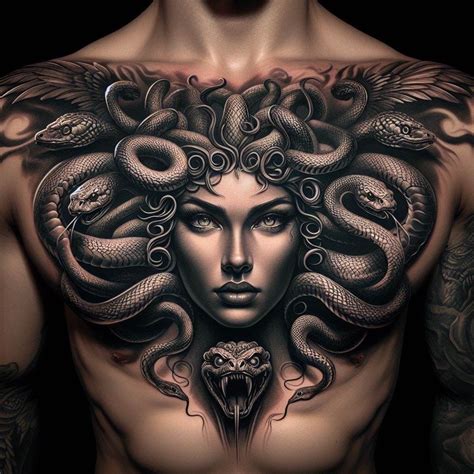 Pin By Nguy N H U Ho T On L U Nhanh In Medusa Tattoo Design