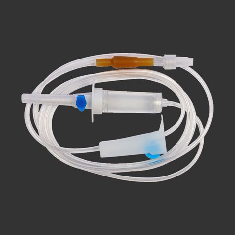 Medical Supply Disposable Iv Infusion Set With Flow Regulator China