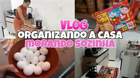 Vlog Organizando A Casa Morando Sozinha Minha Rotina Noturna