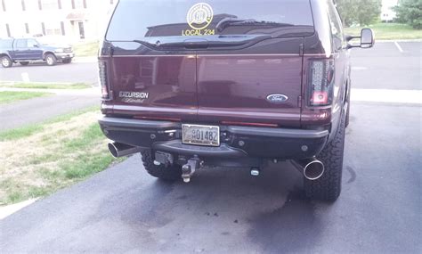 2000 Ford Excursion V10 Exhaust System