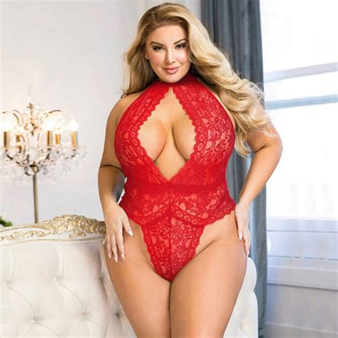 3 Colours Sexy Plus Size Lace Bodysuit Plus Size Erotic Sexy Etsy