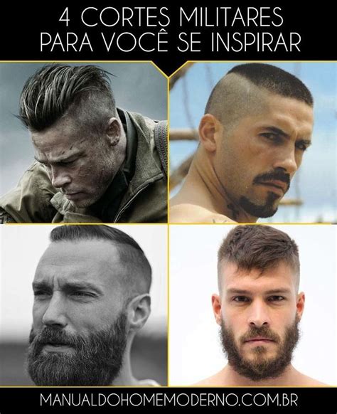 Corte Militar Estilos Para Se Inspirar Artofit