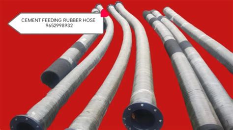 Black Cement Feeding Rubber Hose 75NB 10Bar 6m At Rs 1400 Meter In