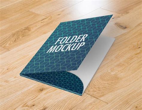 Premium Psd A Business Folder Mockup