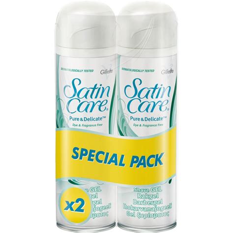 Gillette Satin Care Sensitive Skin 2 x 200 ml - 48.95 kr