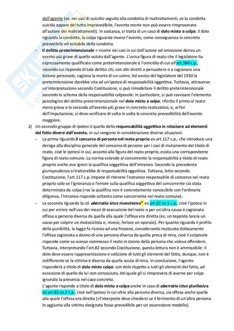 Riassunto Esame Diritto Penale I Prof Bellacosa Maurizio Libro