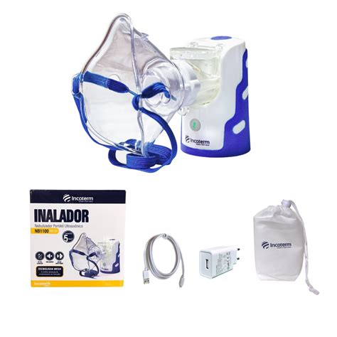 Nebulizador Inalador Portátil Ultrassônico Nb1100 Mesh INCOTERM