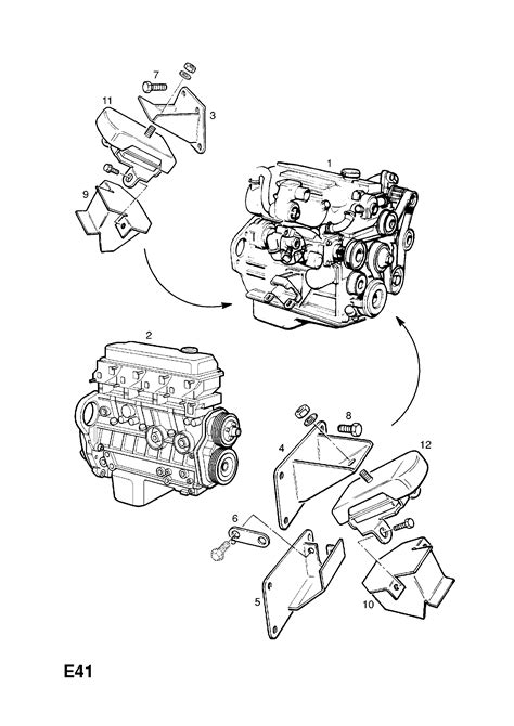 Opel Frontera A Engine Assembly Exchange Epc Online Webautocats