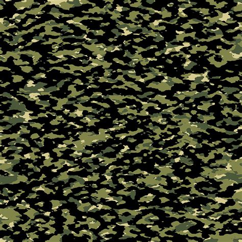 Jungle Camouflage Pattern Digital Art By Jared Davies Fine Art America