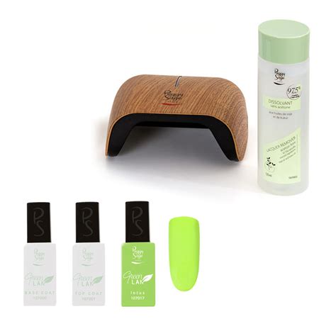 Acheter Kit de vernis à ongles longue tenue Green Lak camélia pour EUR