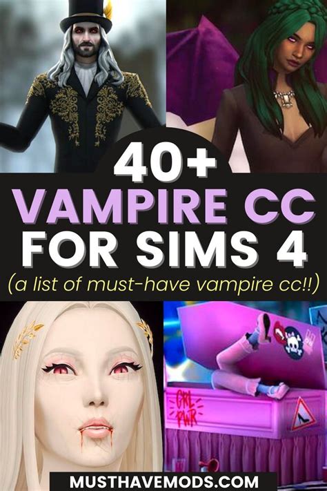 Sims Vampire Cc The Sims Pc Sims Teen Sims Four Sims Cc Sims