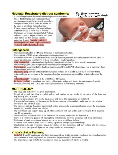 Neonatal Respiratory Distress Syndromepdf