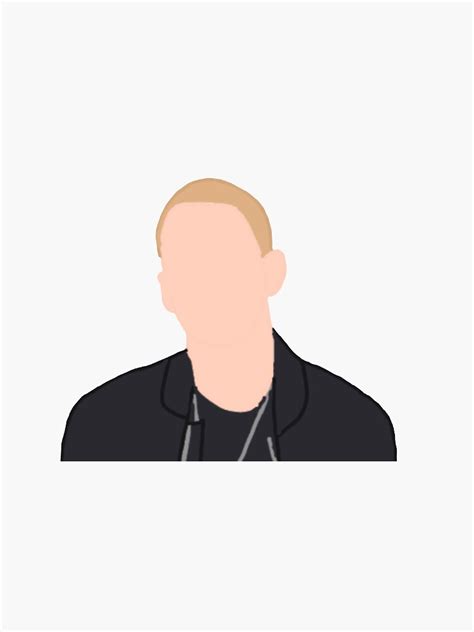 Eminem Sticker Sticker For Sale By Kvmstickers Redbubble