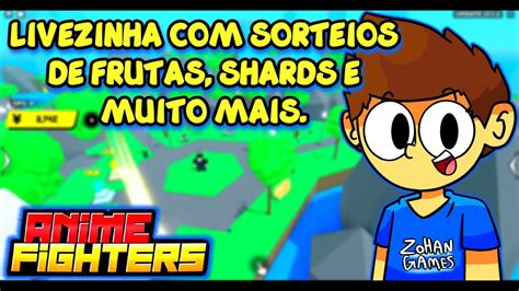 LIVEZINHA INSANA DE RESENHA OS INSCRITOS NO ANIME FIGHTERS