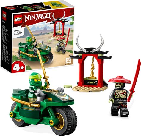 LEGO Ninjago Lloyd S Ninja Street Bike Kiddlestix Toys