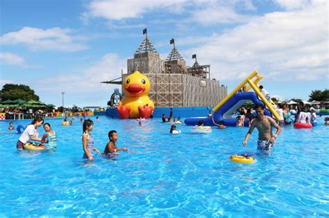 夏季限定伊豆ぐらんぱる公園ウォーターランドぷるぷる道の駅伊東マリンタウン