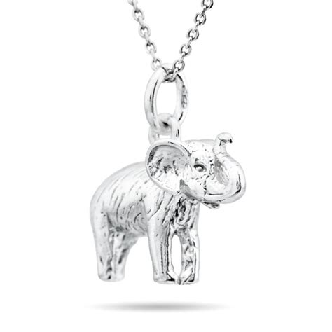 Good Luck Elephant Charm Necklace